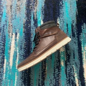 Brown Bullboxer Side Zip Boot “Never Worn” size 10